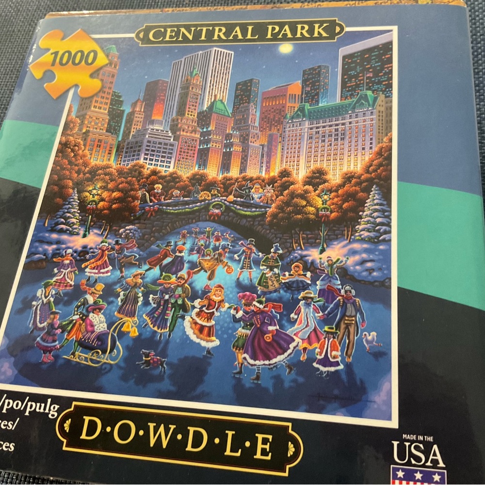 New Dowdle Central Park 1000 Pieces Puzzle New in Box